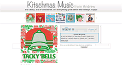 Desktop Screenshot of kitschmasmusic.com
